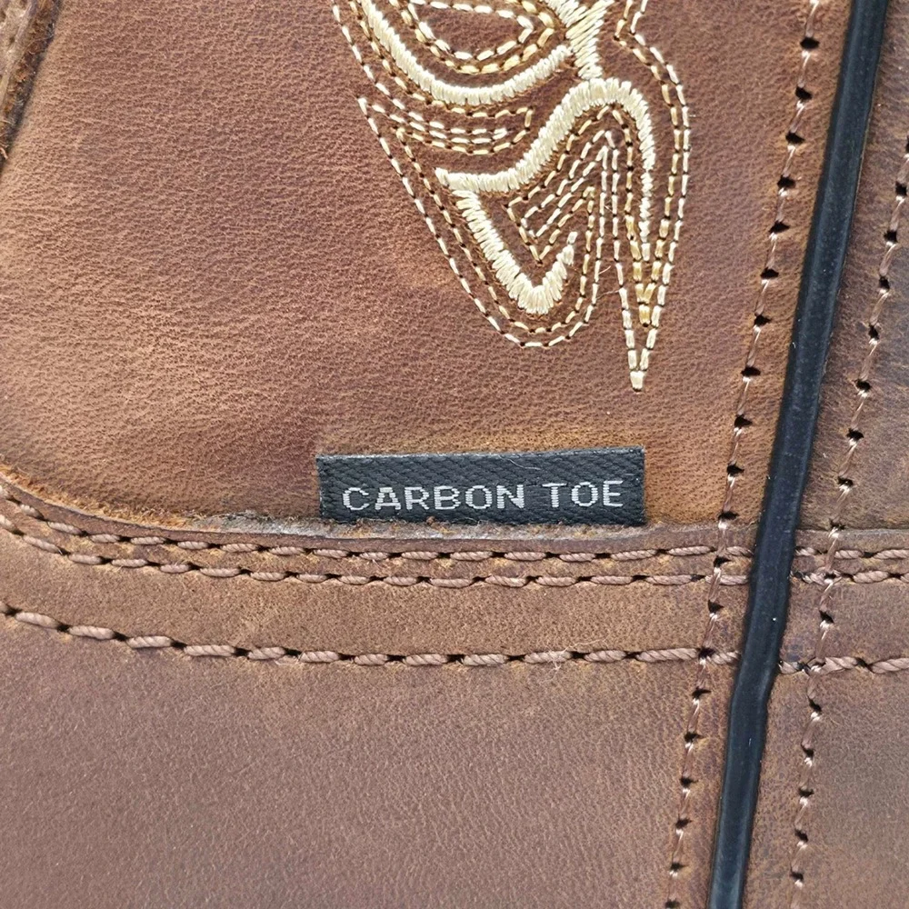 Ariat WorkHog XT Phoenix Carbon Toe Pull On Work Boots Men's 9.5 EE Brown NWT
